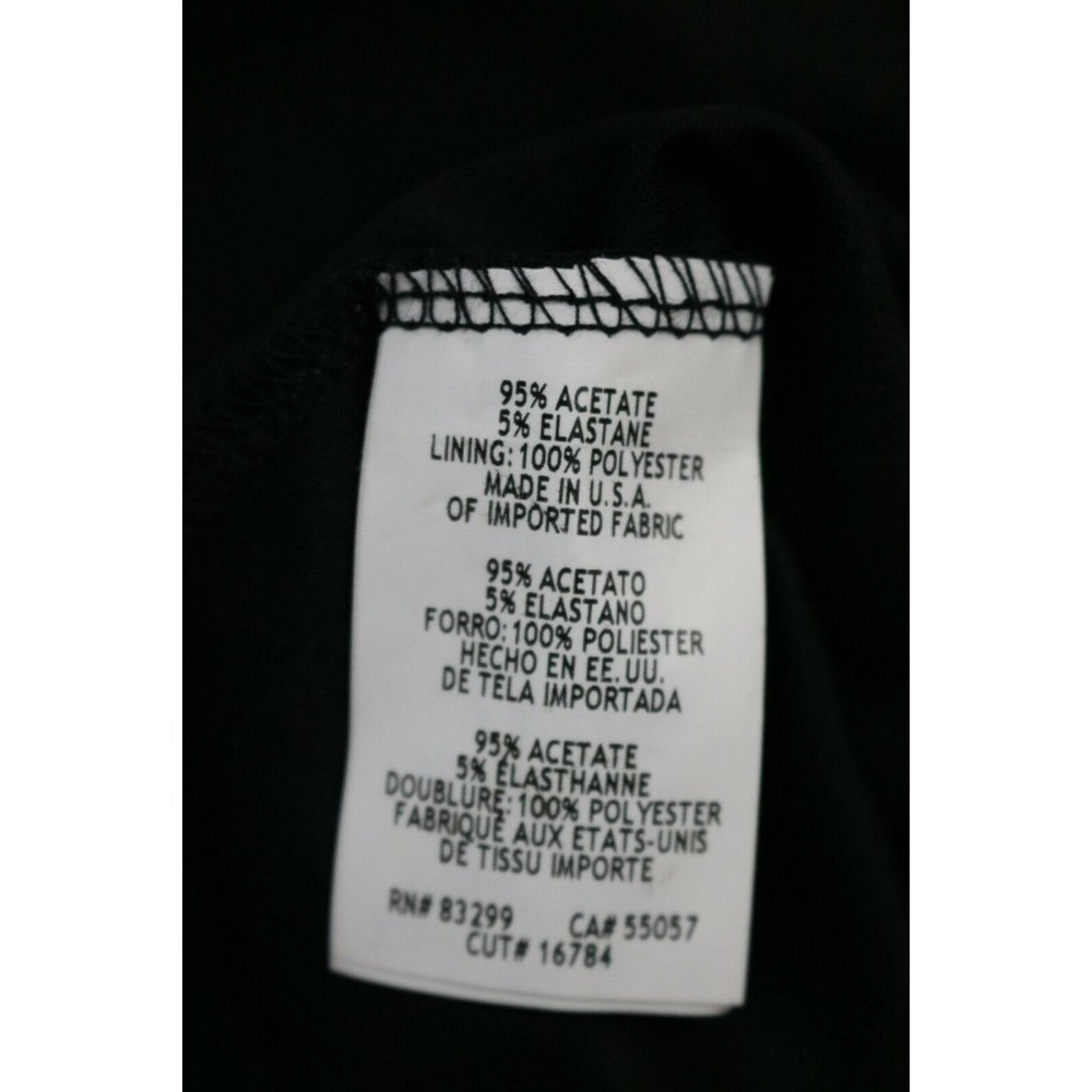 Jump Womens Dress Juniors Black Gold Glitter Party - Picture 11 of 12